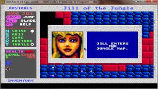 Let's play Jill of the Jungle (1992, DOS) screenshot 1