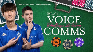ILLEGAL BLITZCRANK HOOKS | #LEC Voice Comms Winter Split 2024 | Week 2