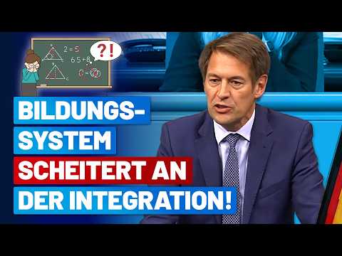 Germany's Education is Collapsing Due to Migration! - Dr. Götz Frömming - AfD Parliamentary Group...