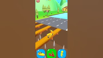 ⚡Shape-shifting Funny Race Gameplay new hyper casual games #shapeshifting #gameplay #shorts