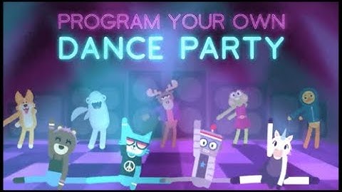 Hour of Code 2021 - Dance Party livestream
