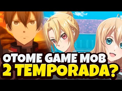 OTOME GAME SEKAI WA MOB 2 TEMPORADA DATA DE LANÇAMENTO