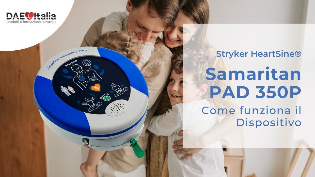 Stryker HeartSine Samaritan PAD 350P - Come Funziona il Dispositivo.