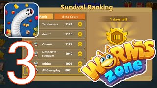 Snake Lite – Gameplay Walkthrough Part 3 - Snake Ranking (iOS, Android) screenshot 2
