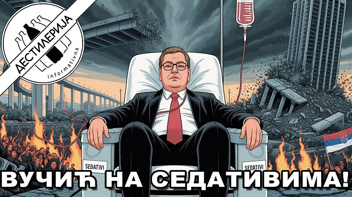 Puca i ruši se sve što korumpirani ludak napravi! InfoDestilerija