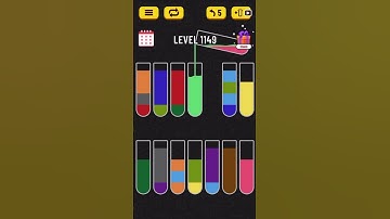 Water Sort puzzle level 1149 | AYU Gamester #shorts