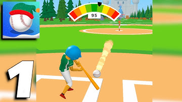 Baseball Heroes - Gameplay Part 1 Levels 1-11 (Android,iOS)