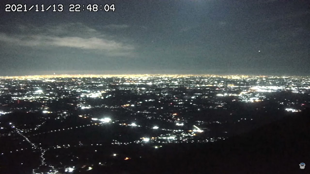 2021年11月13日22時48分01秒に出現した火球