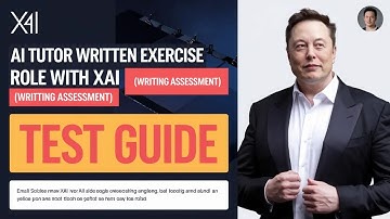 🔥 Elon Musk’s X.AI Writing Assessment Test Guide 2025 | How to Pass & Get Hired! 💯