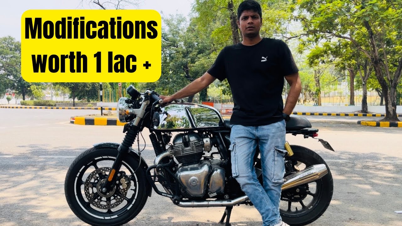 My Continental GT 650 All Modifications🔥 || Full Detail with Pricing || Worth 1 lac ??🤔