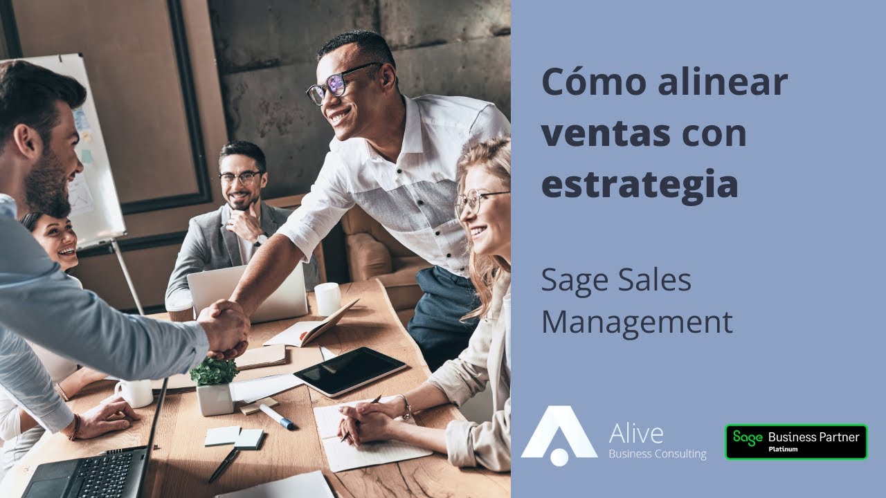 Cómo alinear ventas con estrategia. Descubre Sage Sales Management.