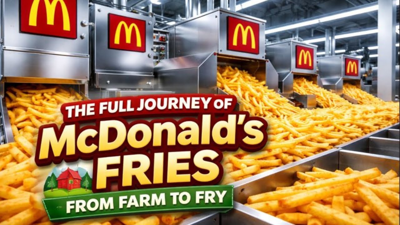 McDonald’s Fries Factory Tour | Real Process Explained