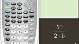 TI 84 Plus Basics Part 1