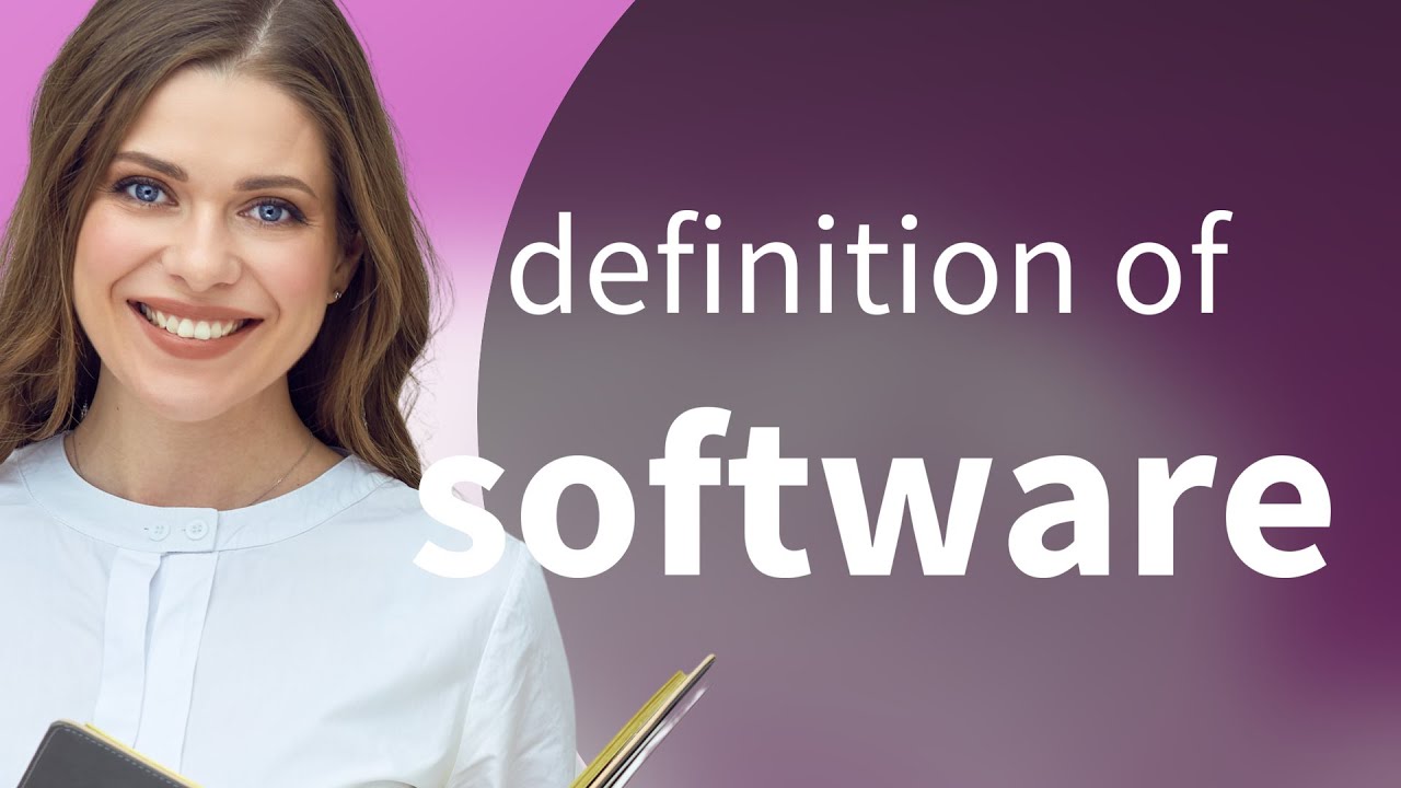 Software what is software meaning youtube