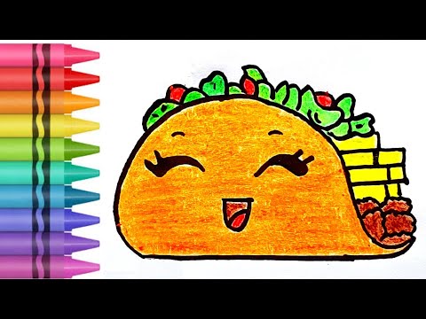 Download How To Draw a Taco Easy | World Taco Day Poster Drawing