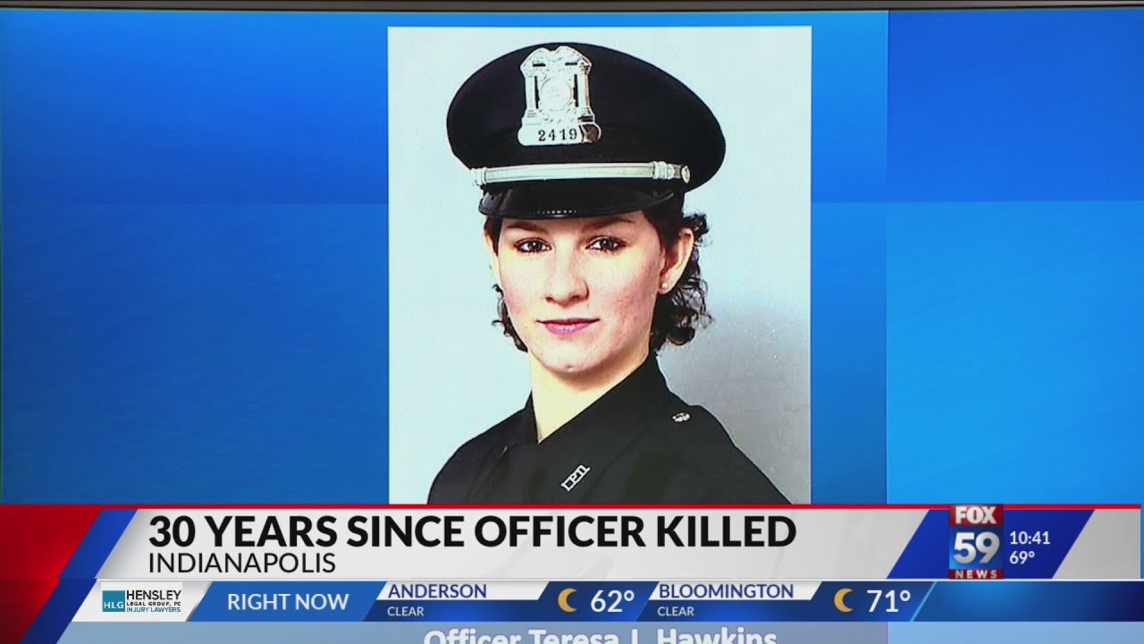 IMPD honors fallen officer 30 years after death - YouTube