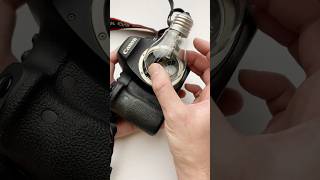 I Made A Camera Lens From A Light Bulb