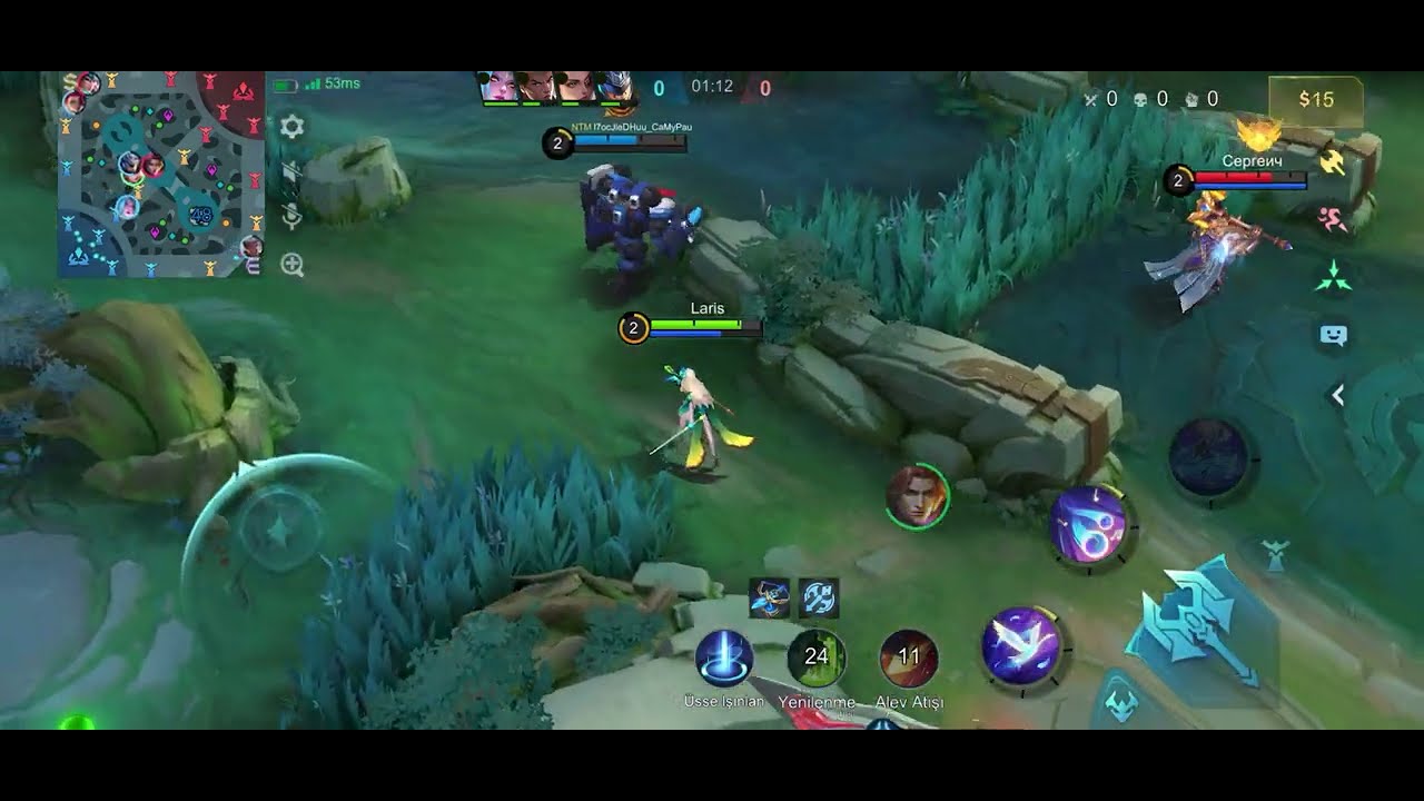 ODETTE SOLO RANK (3X TRİPLE KİLL) 21 KİLL 5 ASSİST GAMEPLAY Mobile Legends