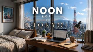 StudyFruits Daytime in Tokyo ☀️ Lofi Hip Hop Study Music | 3 Hour Mix to Focus & Work`