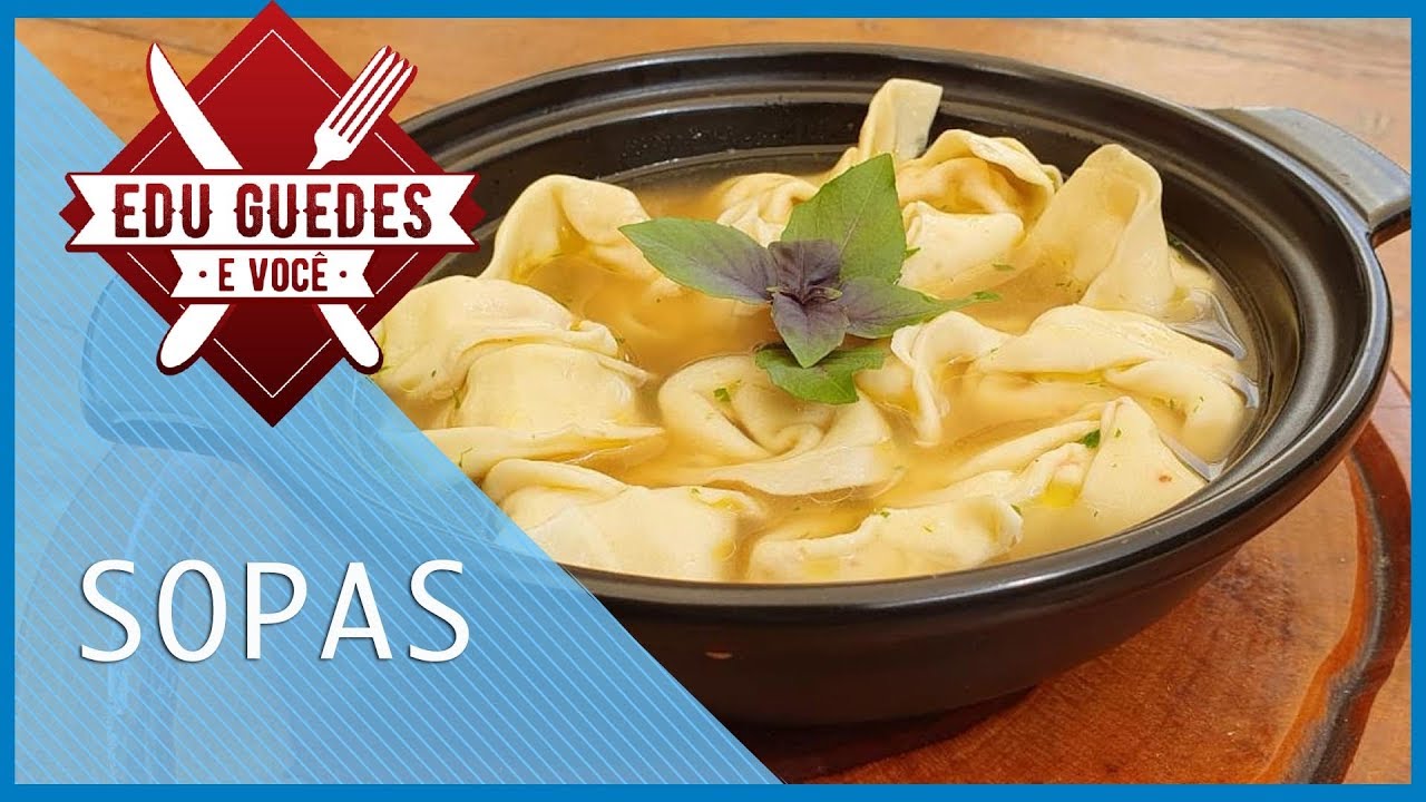 Convidado de Edu Guedes ensina a fazer receitas de sopa