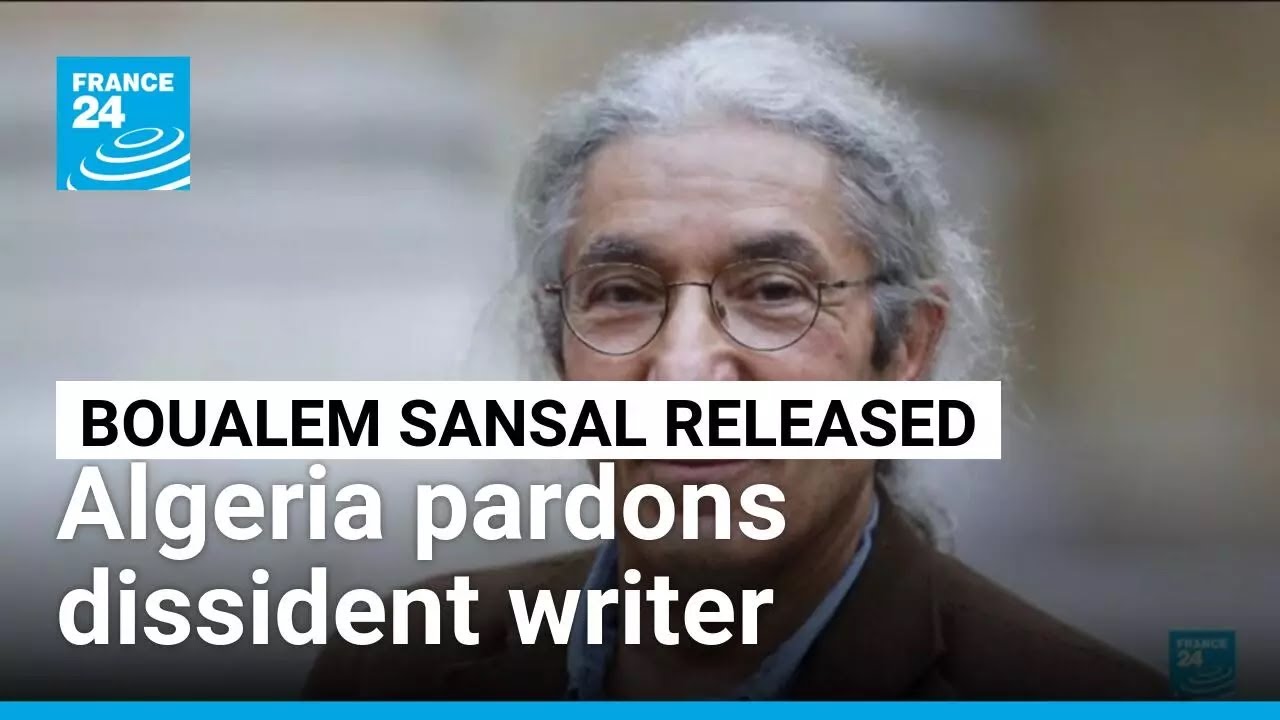 Pardoned French-Algerian dissident writer Sansal en route to Germany • FRANCE 24 English