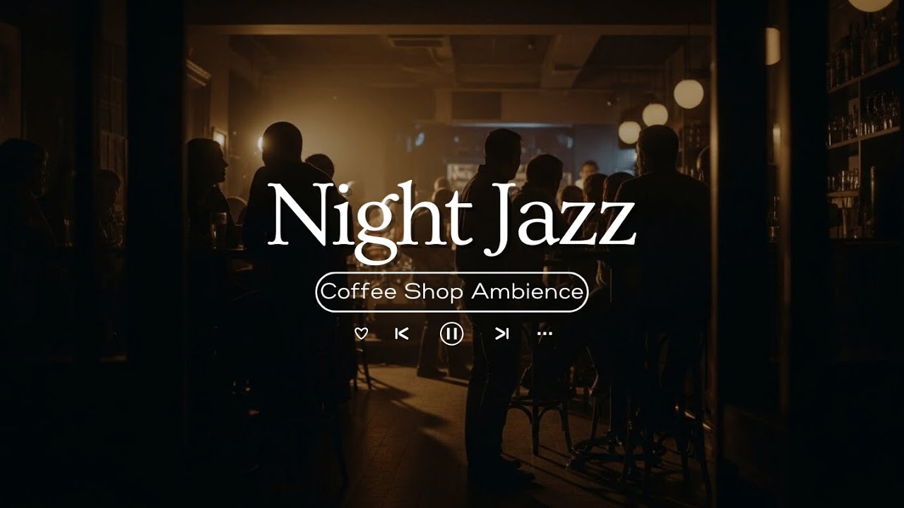 Outdoor Coffee Shop Ambience & Warm Fall Morning 🍂 Jazz Relaxing Music for Studying, Working