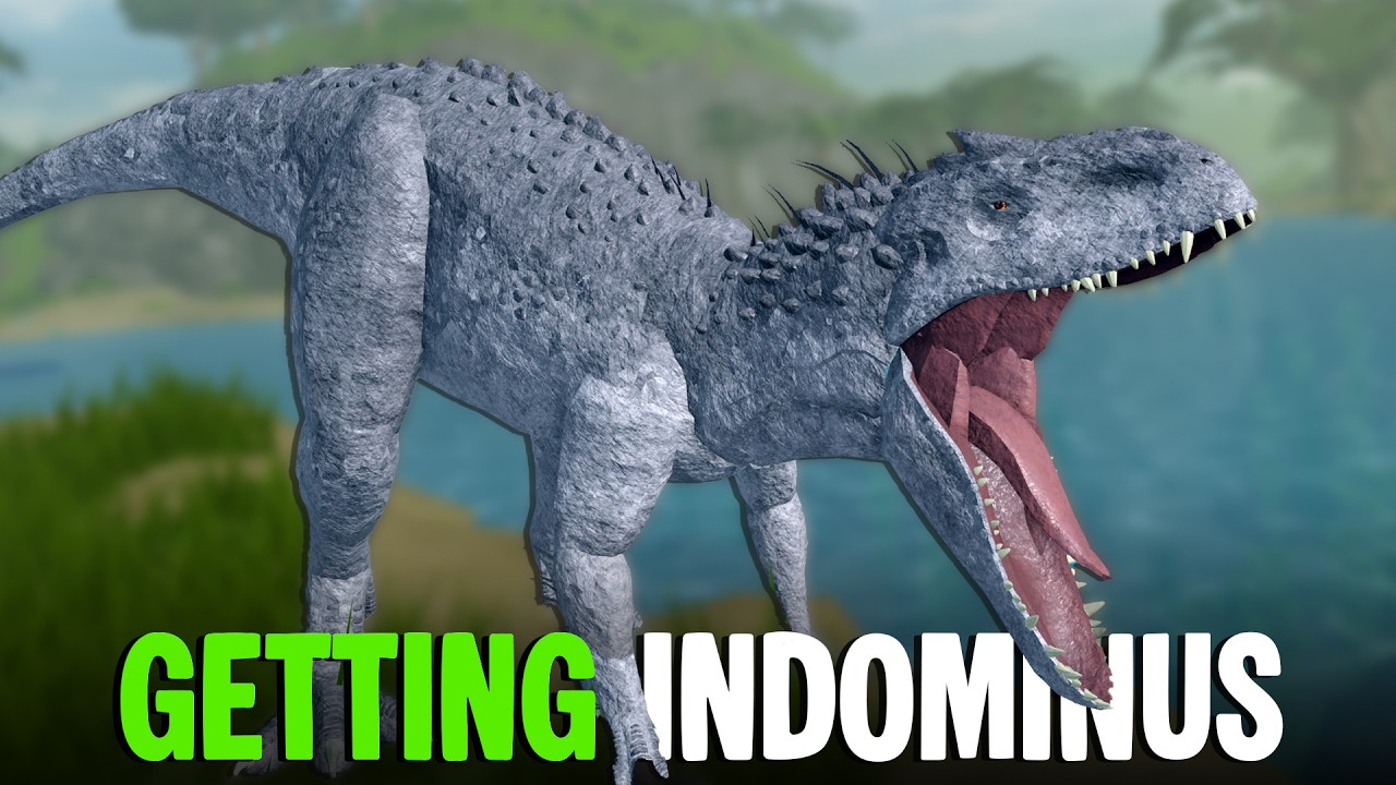 DINOSAUR SIMULATOR: GETTING NEW INDOMINUS REX