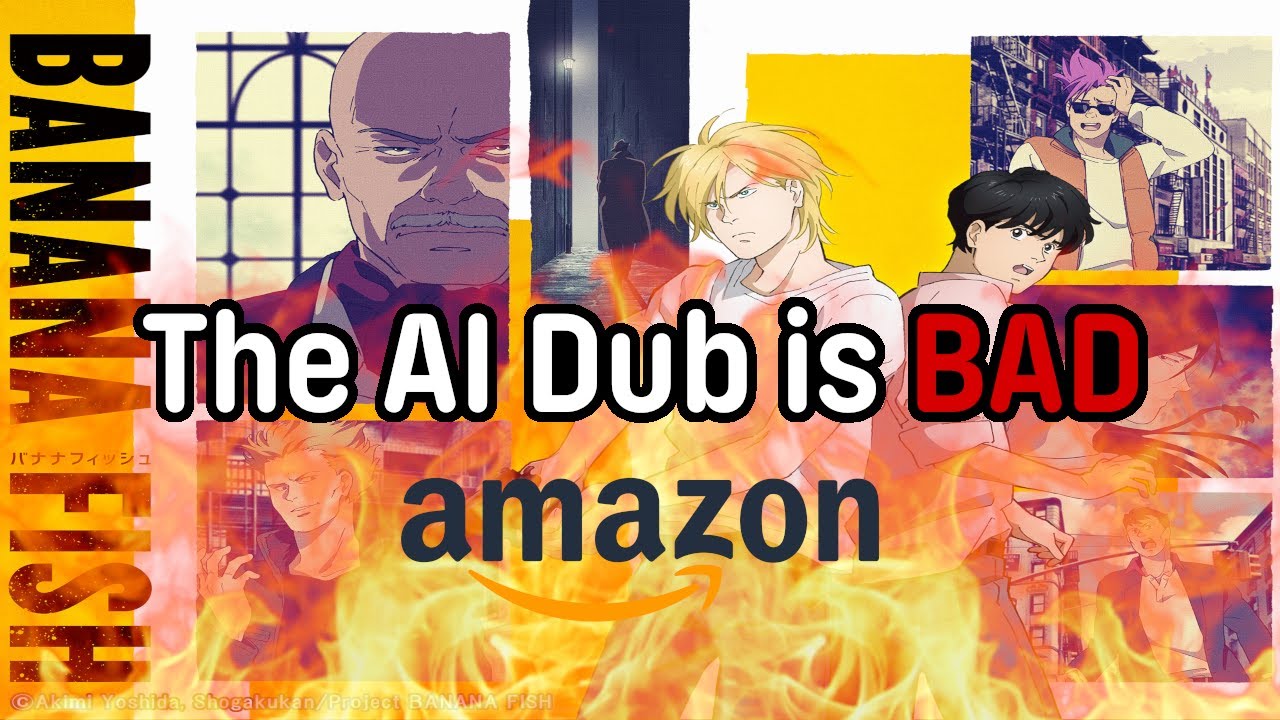 Amazon's Dub for Banana Fish SUCKS