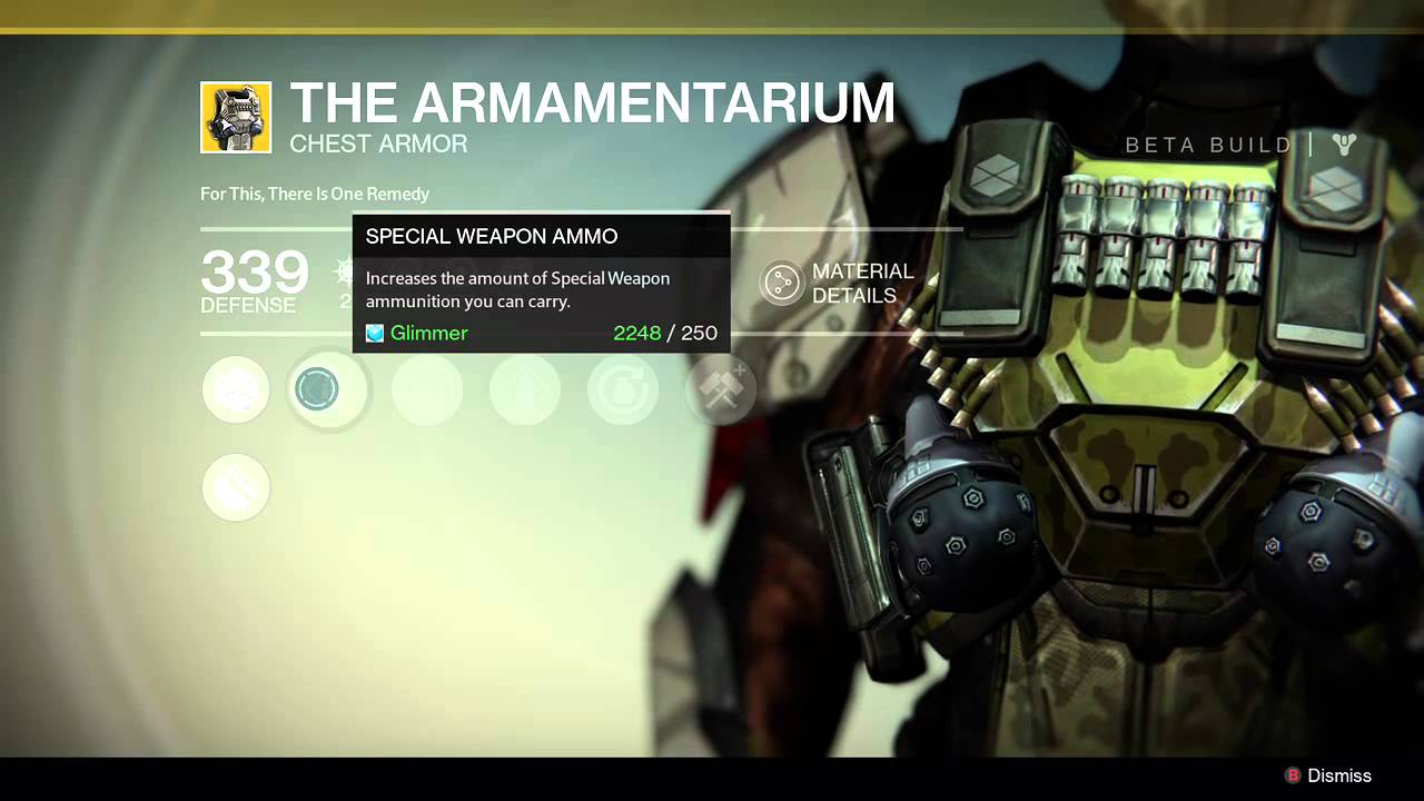 The Armamentarium - Exotic Titan Chest