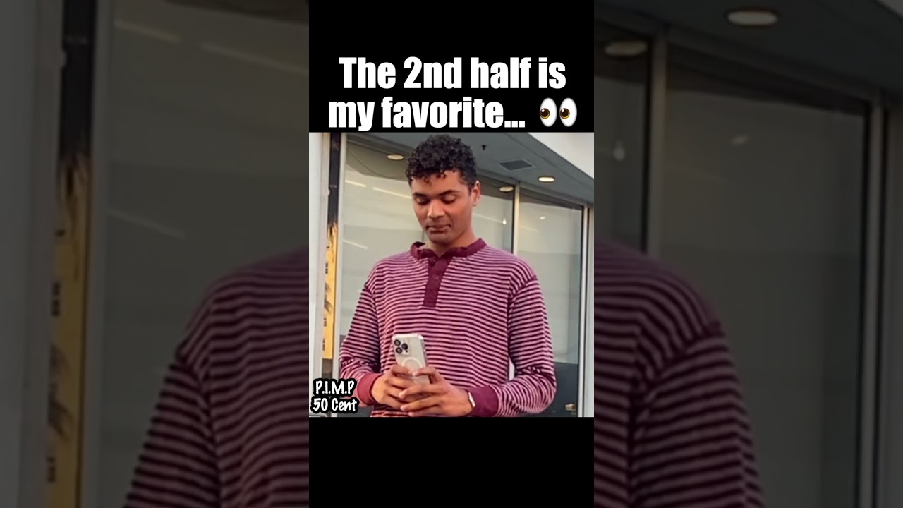 His FACE at the end... 😏😂