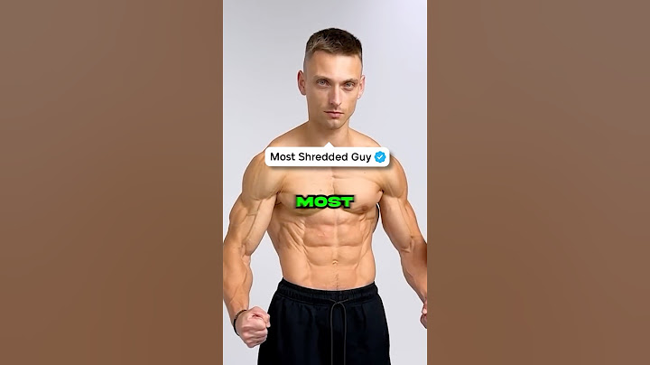 The World's Most Shredded Man 💪🤯