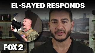 US Senate Candidate El-Sayed speaks on anti-Islam protest in Dearborn