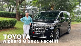 Review Toyota Alphard Facelift G 2021 With Melysa Autofame