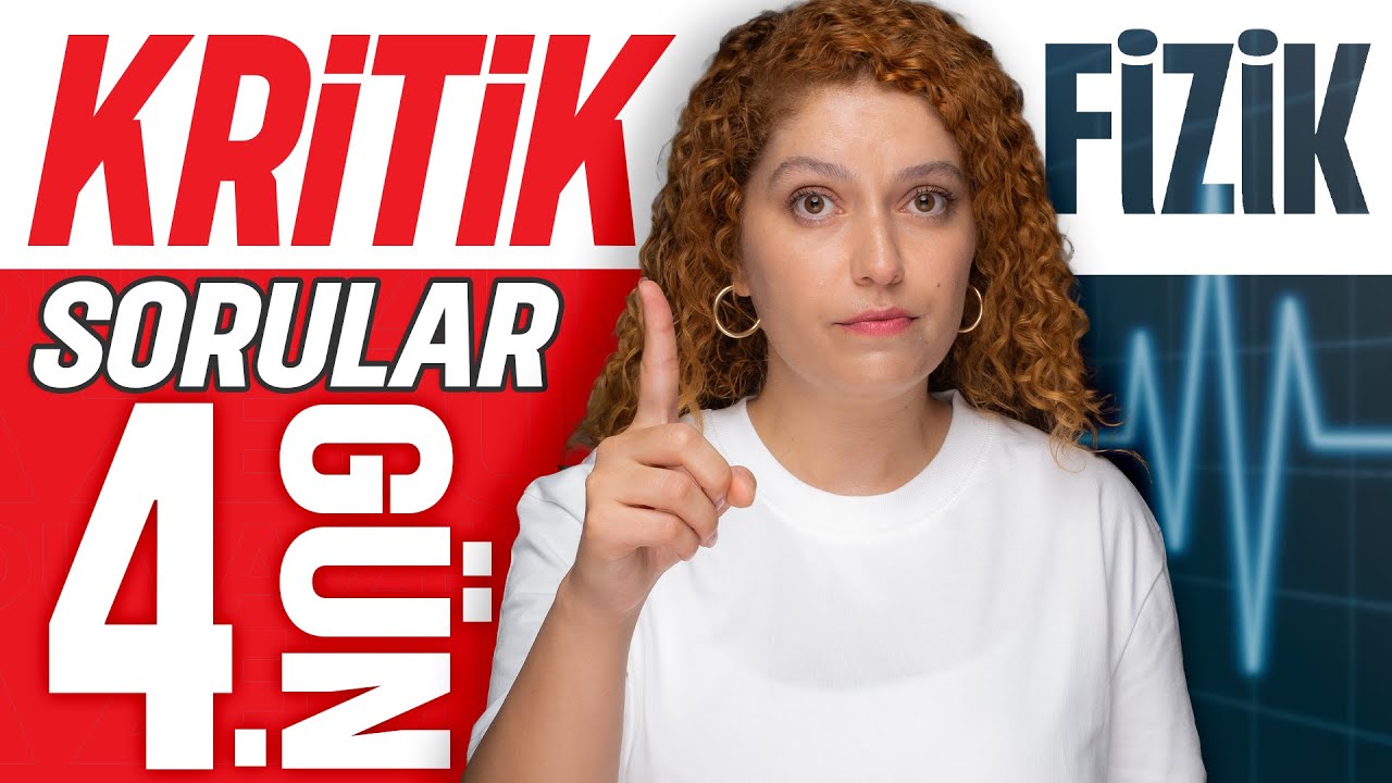 TYT Fizik kritik konular kampı | 2026 - 2027 | 12 GÜNDE (GÜN-4 Newton Hareket Yasaları Soru Çözümü)