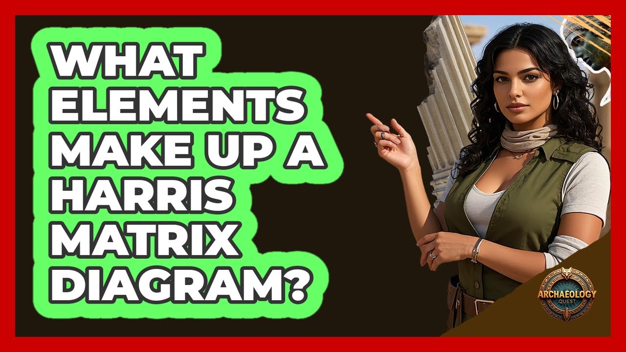 What Elements Make Up a Harris Matrix Diagram?