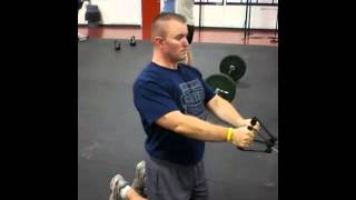 Shoulder Rehab. Scarecrow raise