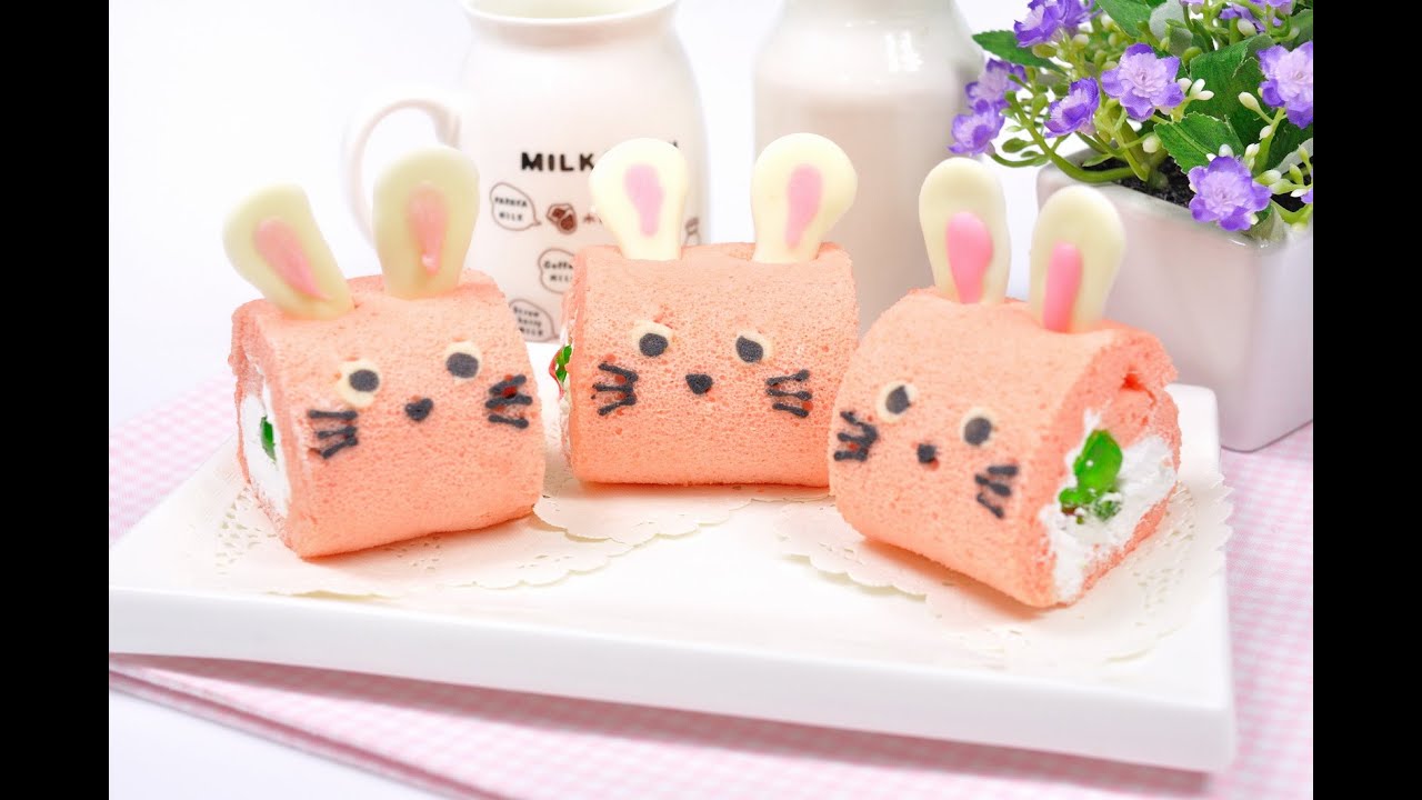 เค้กโรลกระต่าย | Bunny Hokkaido Cake Roll