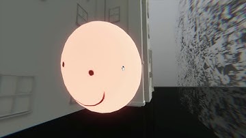 Superliminal - Level 8 (Whitespace) - Smiley face easter egg