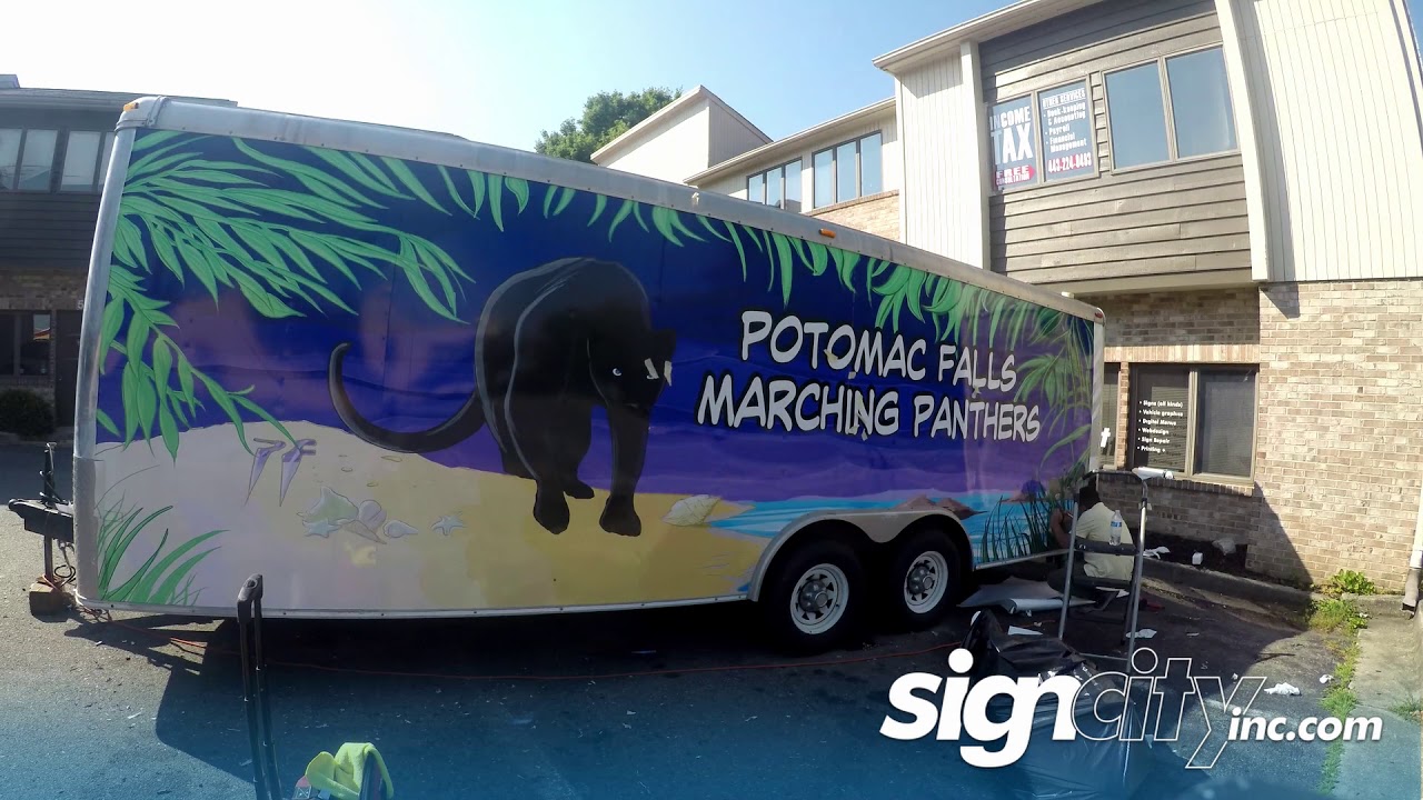 Signcity Full wrap trailer