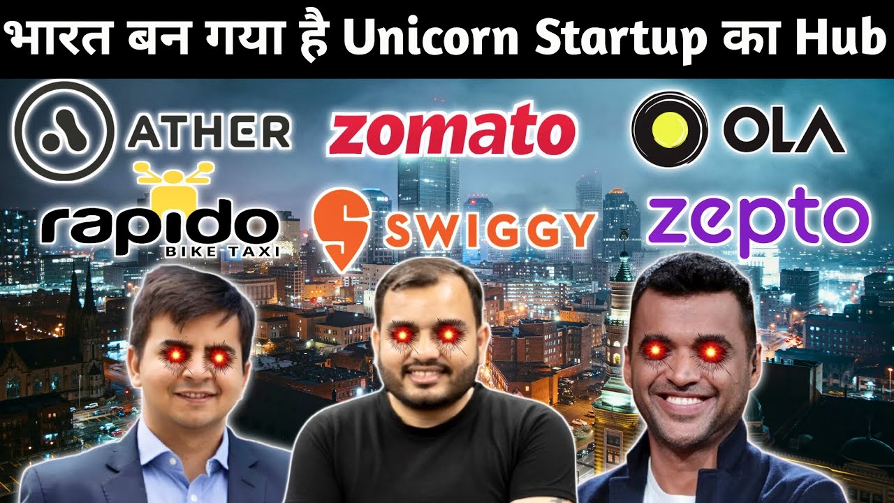 भारत कैसे बना Unicorn Startup Hub | India Top Unicorn Startup Companies | India Growth