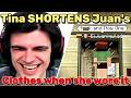 Tina Shortens Juan's Clothes When She Wore it on QSMP 2 Minecraft ft. foolish