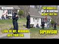 Woman Crushes Cops Ego Over False Neighbor Report Even Supervisor Fails To Help