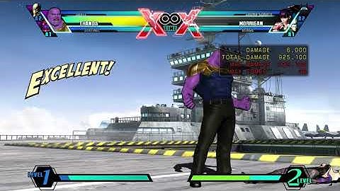 UMvC3 Palette Swap - Thanos Fuzzy Instant Overhead Combo w/ Jam Session (925k, +0.9 meter positive)