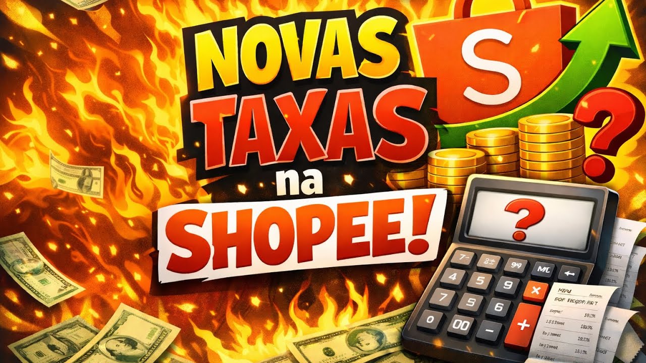 Novas TAXAS para Vender na Shopee | atenção vendedores 🚨
