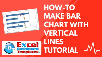 How-to Make Bar Chart with Vertical Lines Tutorial