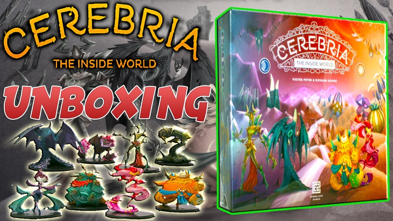 Jarra filete Torrente Cerebria: The Inside World - Unboxing Español- Tu Turno - YouTube