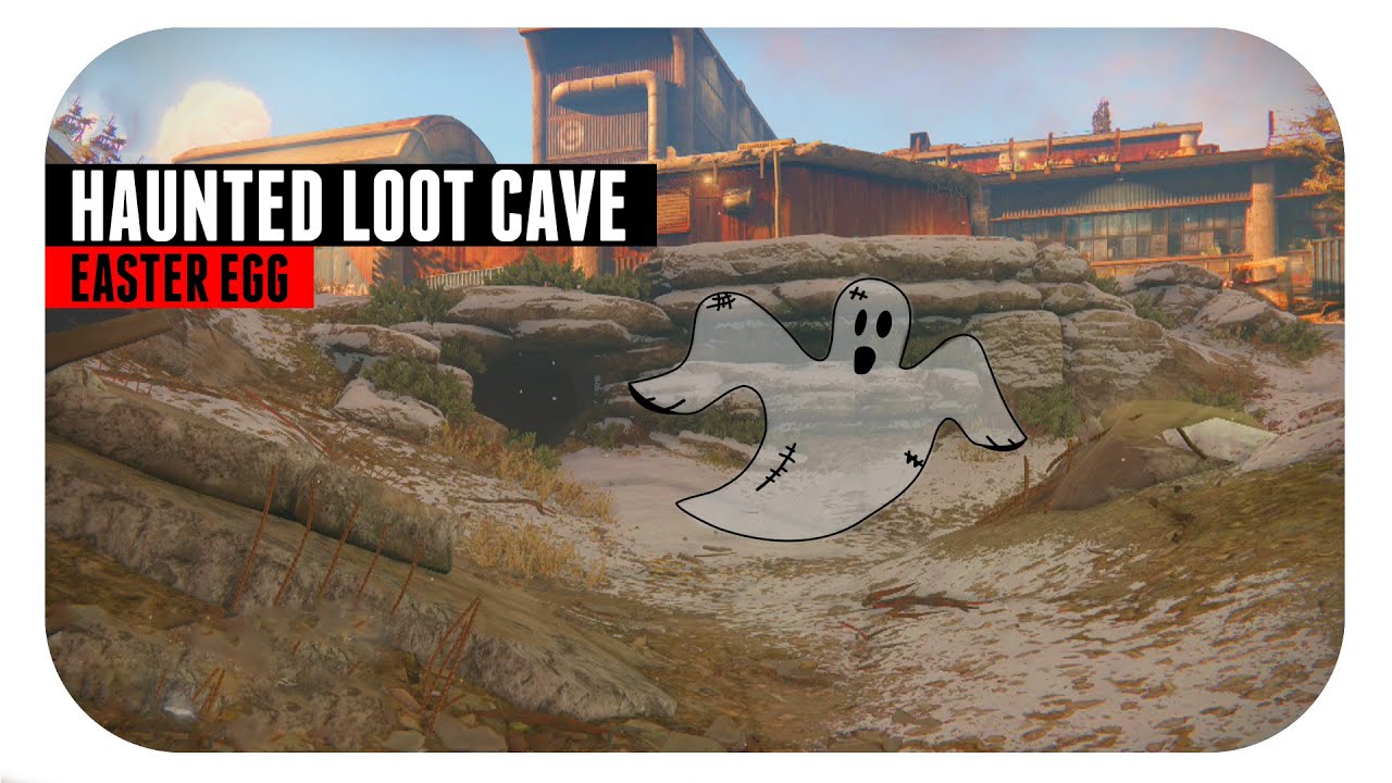 Destiny Old Loot Cave Haunted NEW Easter Egg Hidden Message Haunting