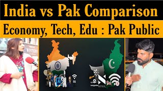 INDIA vs PAKISTAN comparison | Education, Technology &amp; Politics | Pakistani Reaction 