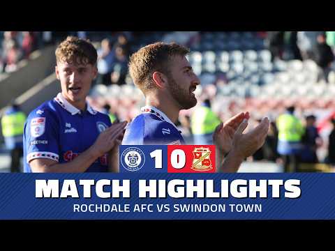 Highlights | Dale 1-0 Swindon Town