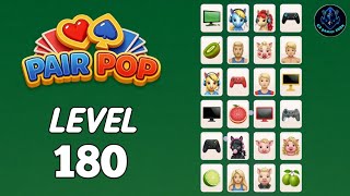 Pair Pop level 180 Solution Walkthrough | Pair Pop: Solitaire Match